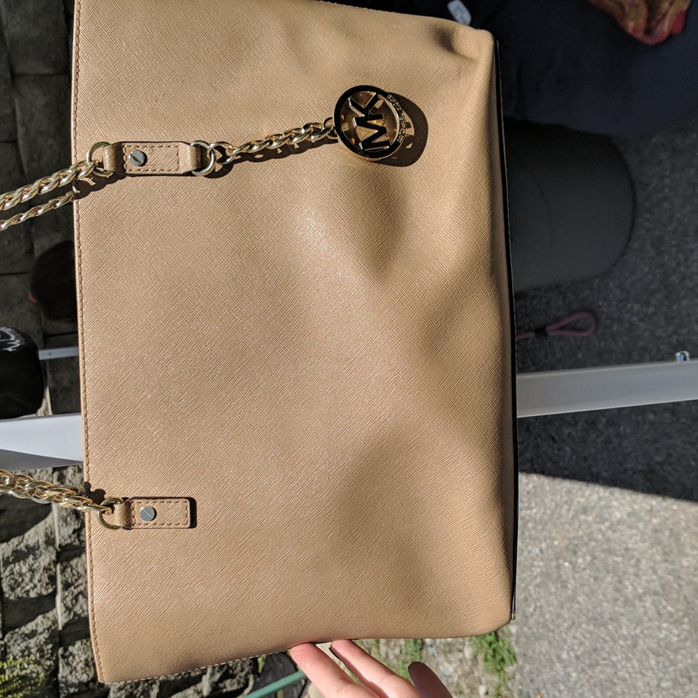 Tan leather Michael Kors Purse